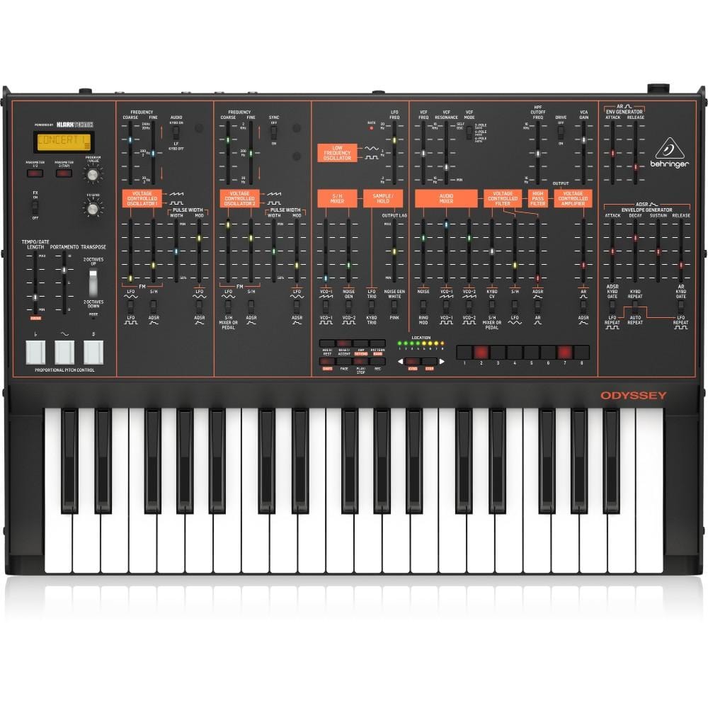 Behringer Synthesizers Behringer Odyssey Full Sized Analog Synthesizer With Sequencer & FX