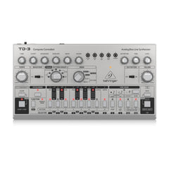 Behringer Synthesizers Silver Behringer TD-3 16 Step Analog Bass Line Synthesizer