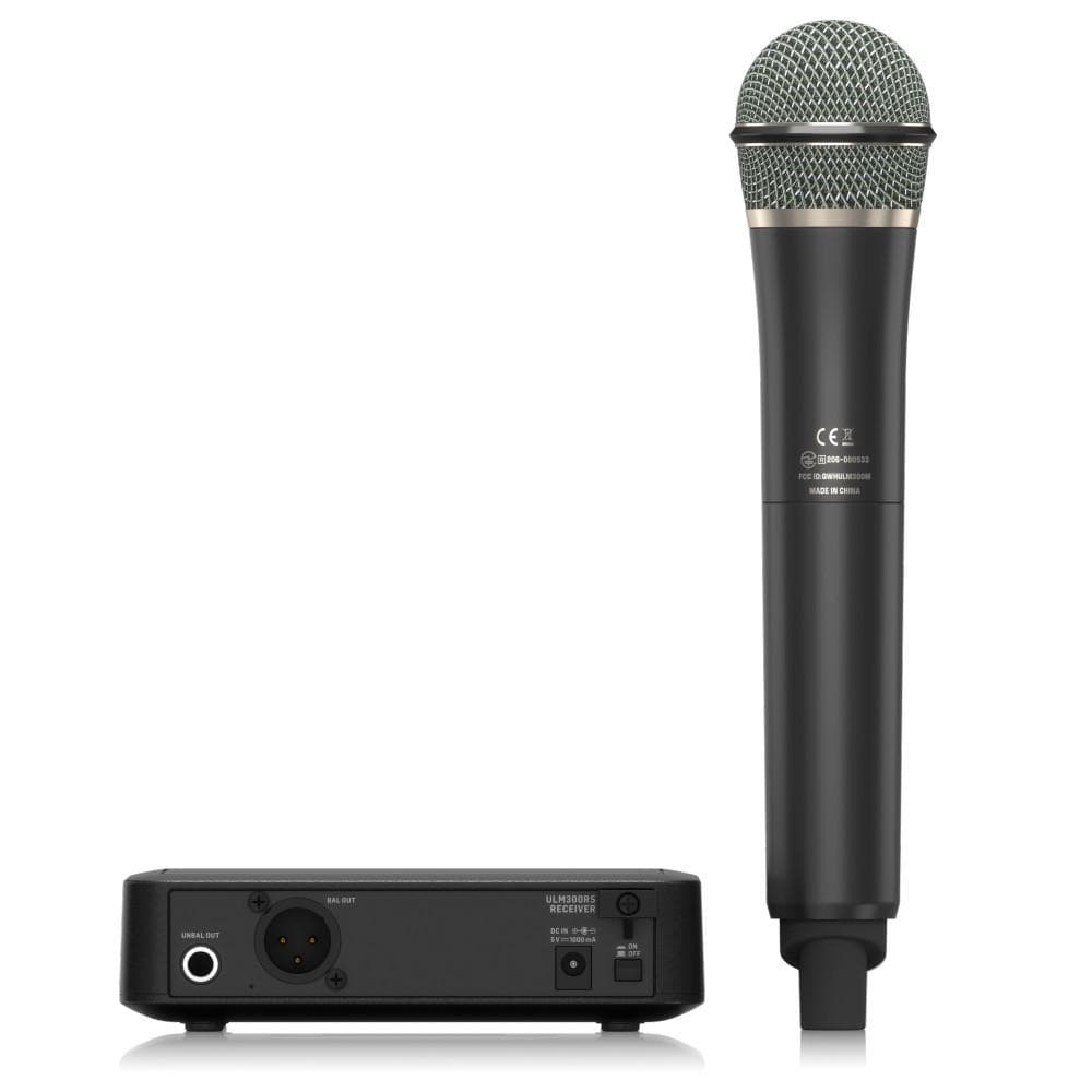 behringer wireless systems behringer ulm 300 high performance 2.4 ghz digital wireless microphone