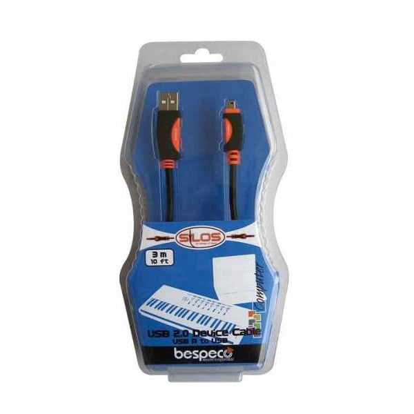 Bespeco Cables and Connectors Bespeco SLMA300 USB A to USB A Mini - 3 Metres