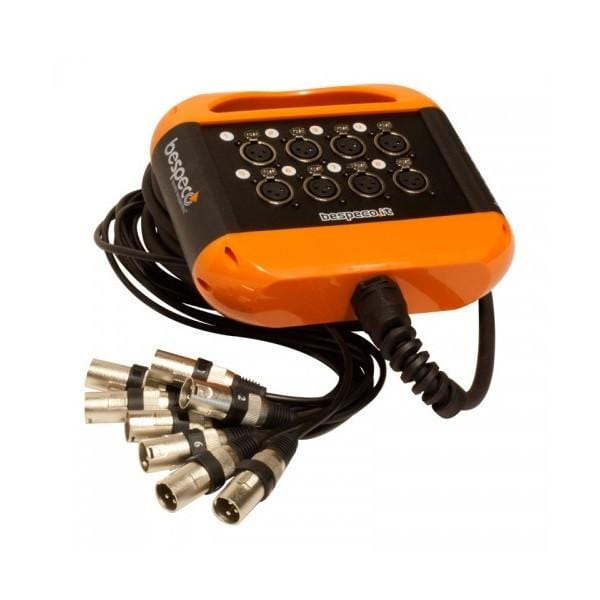 bespeco cables and connectors bespeco xtra800l10 stageboxes audio system