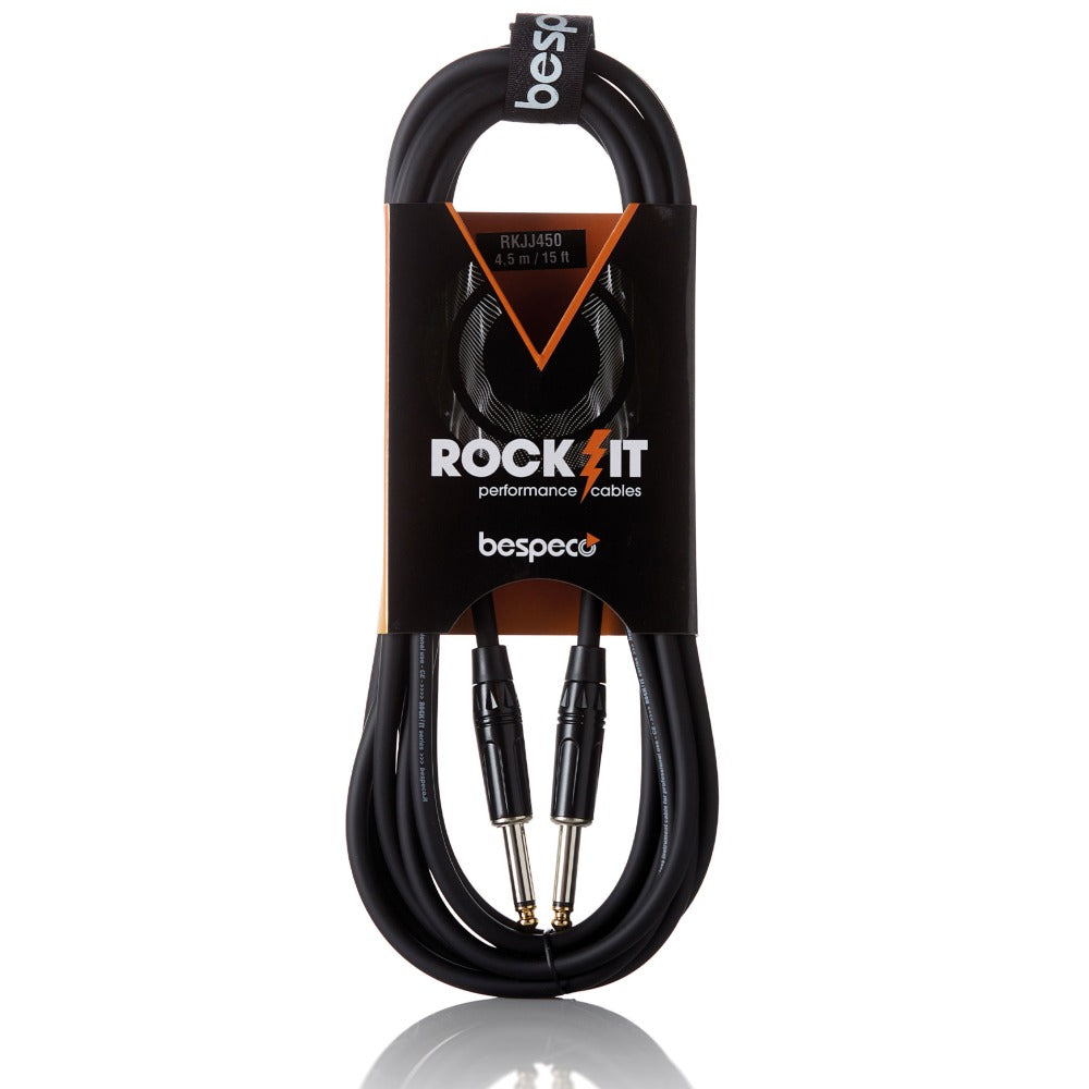 Bespeco Instrument Cables 4.5M Bespeco Jack Rockit Instrument Cable #size_4.5m