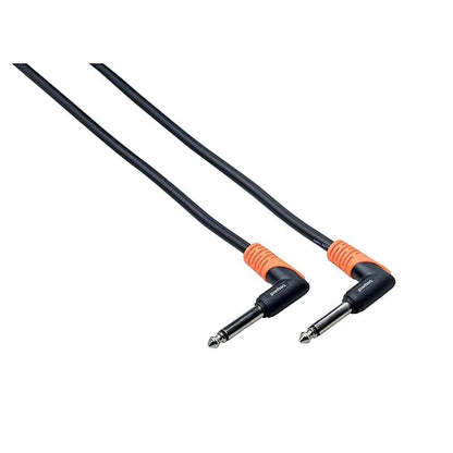 Bespeco Instrument Cables Bespeco SLPP100 Jack Mono 90 Degree to Jack Mono 90 Degree (1 mtr)