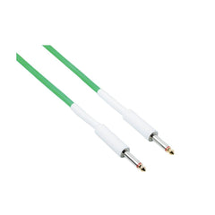 Bespeco Instrument Cables Green Bespeco DRAG300 3 Meter Instrument Cable