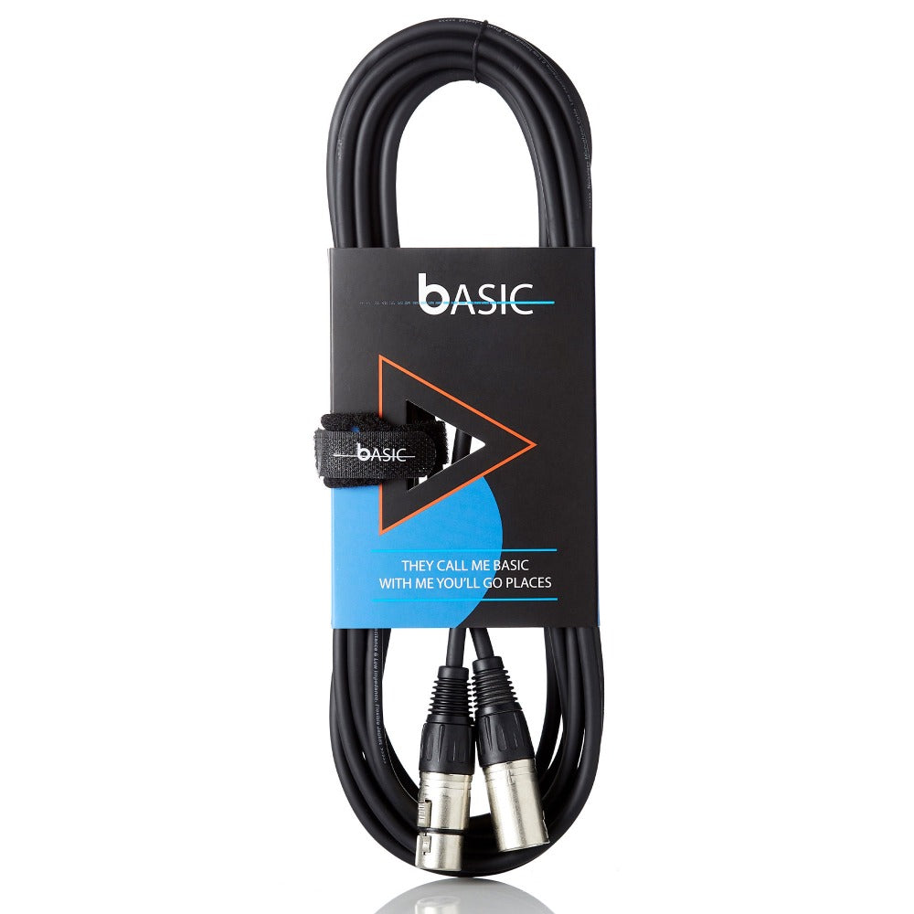 Bespeco Microphone Cables 3M Bespeco XLR3P F/XLR 3P M Microphone Cable #size_3m