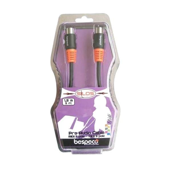 bespeco midi cables bespeco slmm300 midi cable - 3 metres