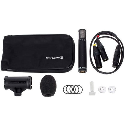 beyerdynamic condenser microphones beyerdynamic mce 72 pv cam professional camera stereo condenser microphone