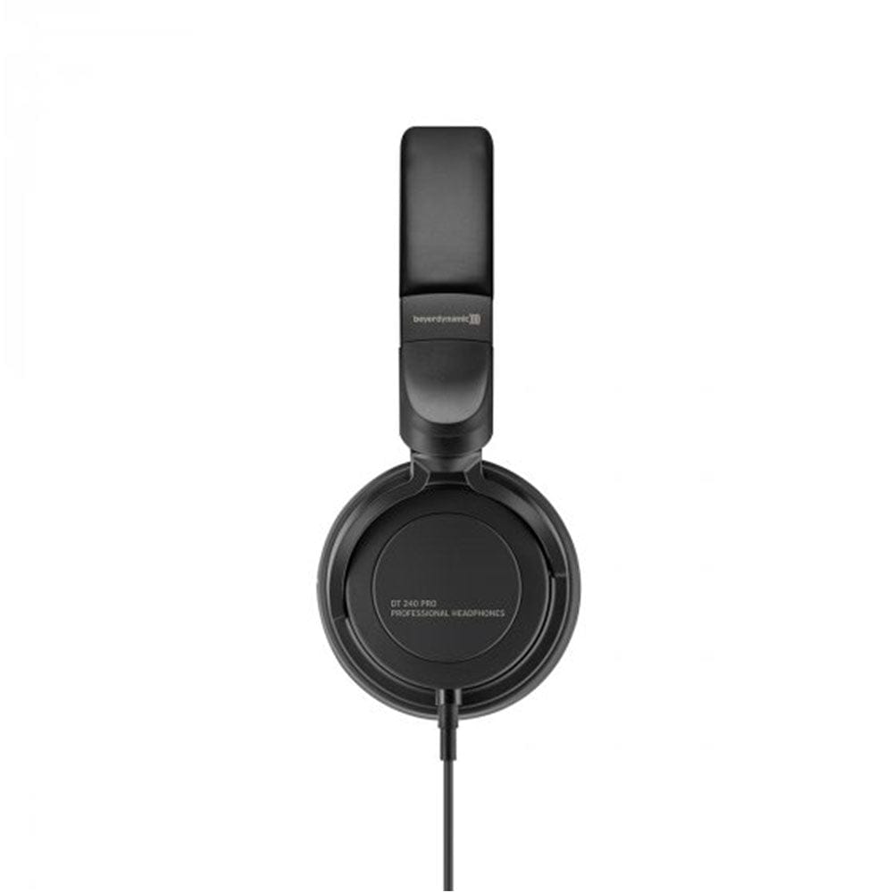 beyerdynamic over-ear wired headphones beyerdynamic dt 240  pro over ear wired headphone - black
