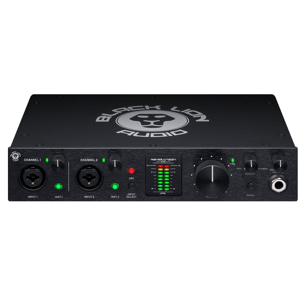 Black Lion Audio Audio Interfaces Black Lion Audio Revolution 2x2 USB C Audio Interface