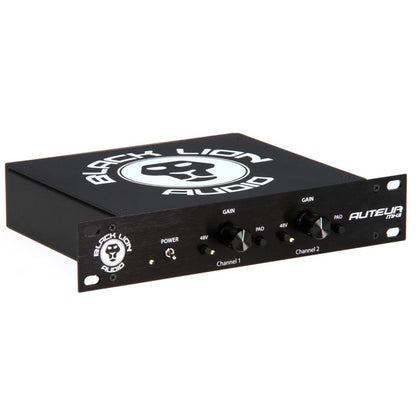 black lion audio pre amps black lion audio auteur mkii two channel mic pre