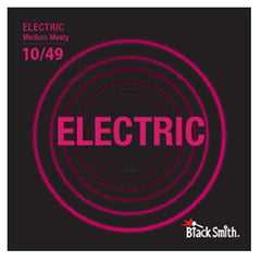 Black Smith Electric Guitar Strings Medium Meaty - .010-.049 Black Smith Nickel Round Wound Electric Guitar Strings