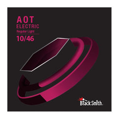 Black Smith Electric Guitar Strings Regular Light - .010-.046 Black Smith Nano Coated Nickel Round Wound Electric Guitar Strings