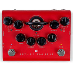 Blackstar Effect Pedals Blackstar Dept. 10 Dual Drive Valve Guitar Effect Pedal