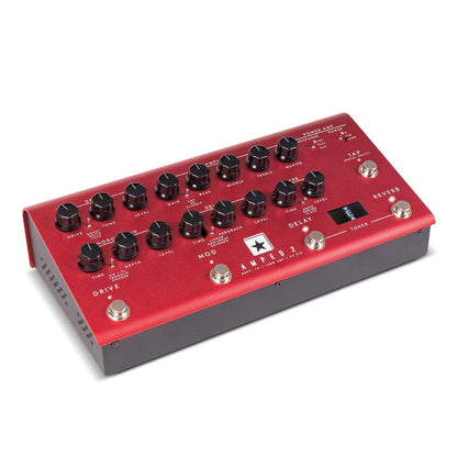 blackstar effect pedals red blackstar dept. 10 amped 2 100w guitar amplifier and fx pedal  