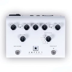 Blackstar Effect Pedals White Blackstar Dept. 10 AMPED 1 100W Guitar Amplifier Pedal
