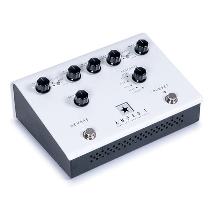 blackstar effect pedals white blackstar dept. 10 amped 1 100w guitar amplifier pedal   