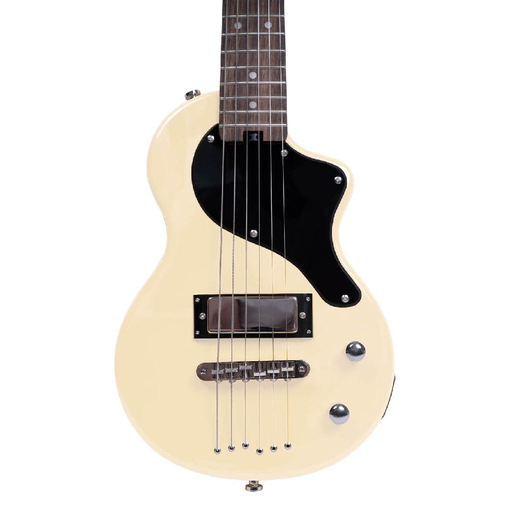 blackstar electric guitars blackstar carry-on st 6 string travel electric guitar   #color_vintage-white
