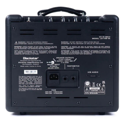 Blackstar Guitar Combo Amplifiers Black Blackstar HT-1R MKIII 1 x 8-inch 1-watt Combo Tube Amplifier 