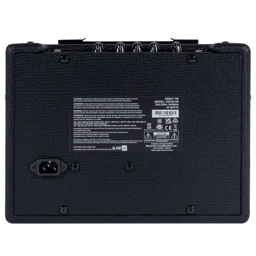 Blackstar Guitar Combo Amplifiers Blackstar Debut 15E 2x3 Inch 15 Watt Guitar Amplifier