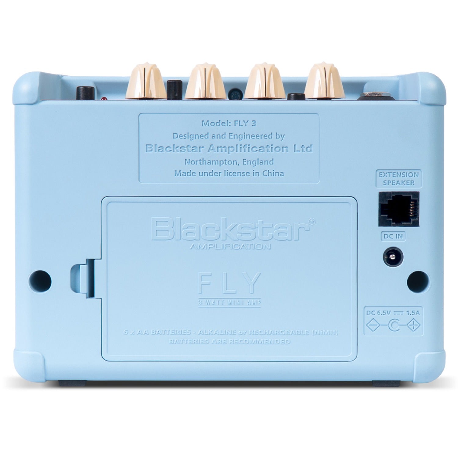 Blackstar Guitar Combo Amplifiers Blackstar Fly3 Bluetooth 3w 1x3" Mini Combo Guitar Amplifier with Bluetooth