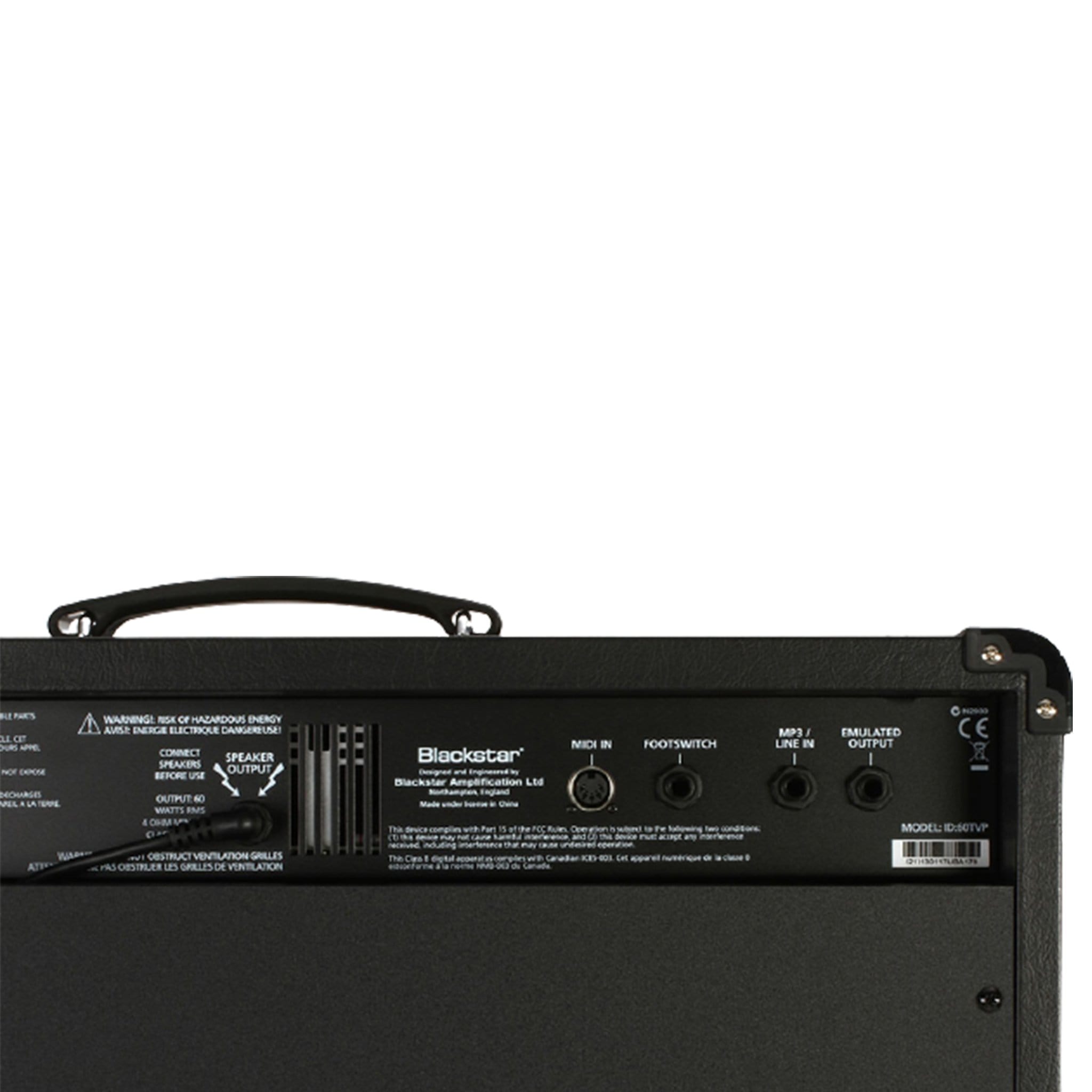 blackstar guitar combo amplifiers blackstar id:60tvp 60-watt 1x12inch combo guitar amplifier