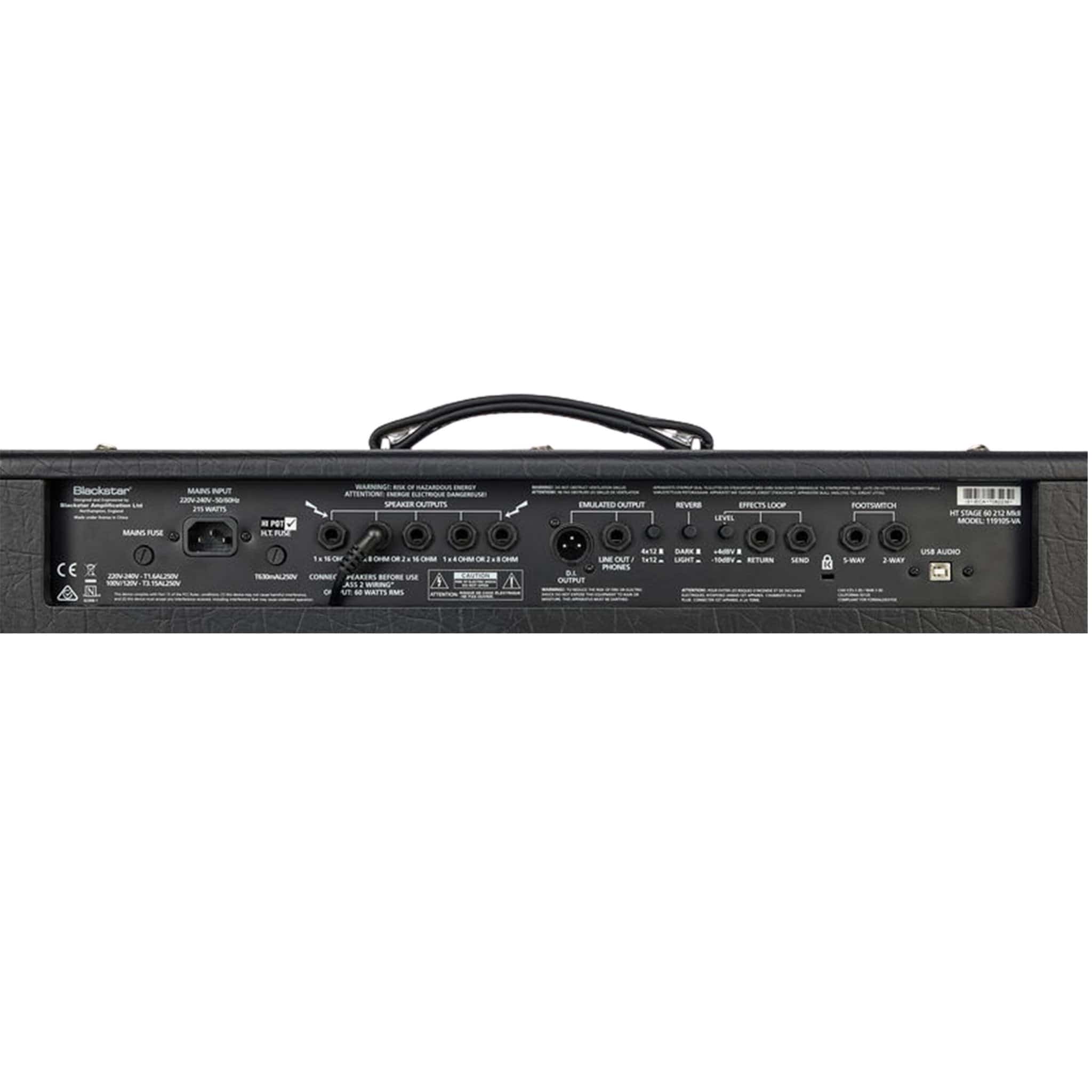 blackstar tube amplifiers blackstar ht stage 60 mkii 212 tube amplifier - combo