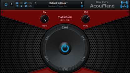 Blue Cat Audio Virtual Processors Blue Cat AcouFiend Acoustic Simulator – Professional Audio Software & Plugin