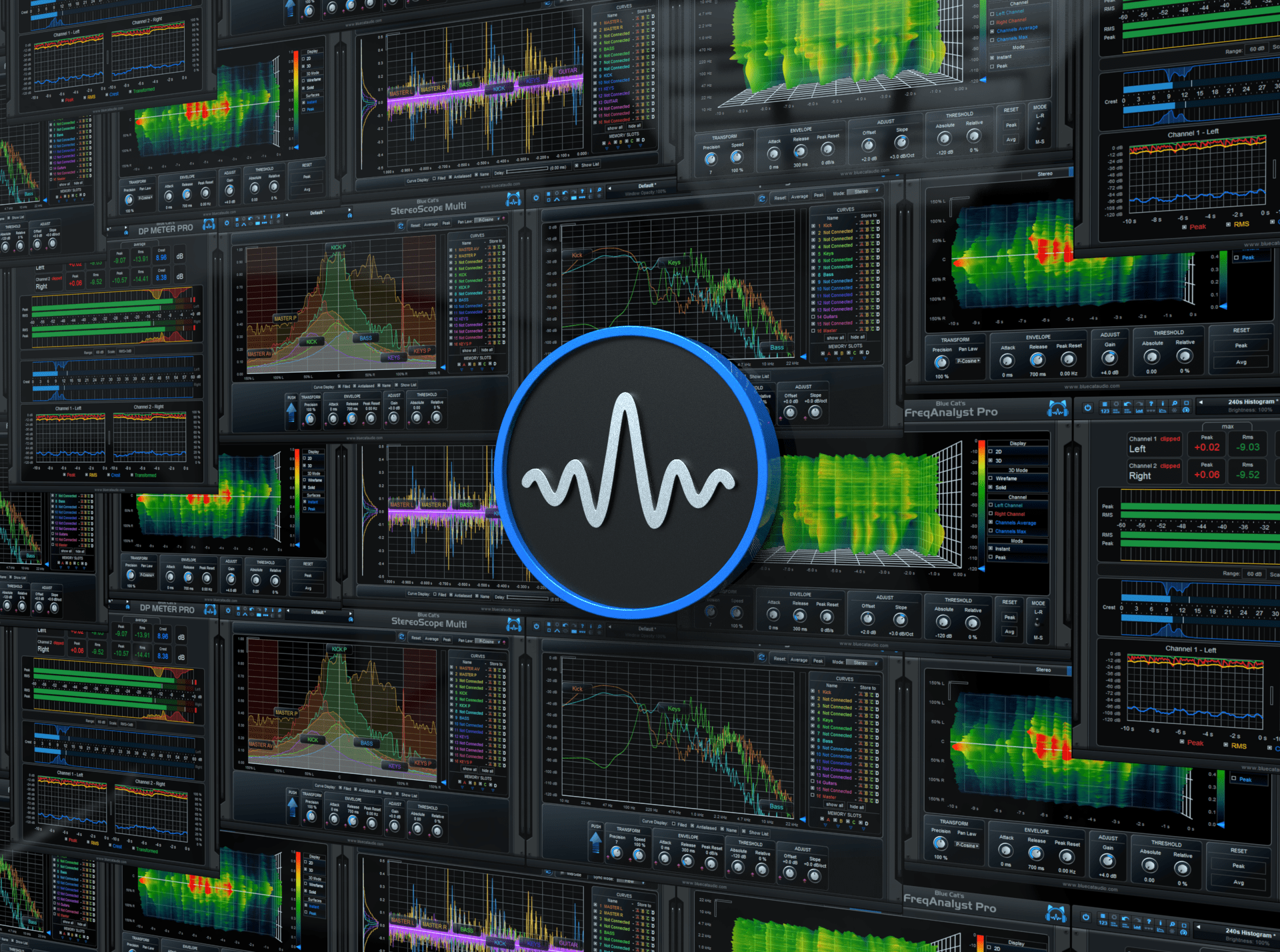 Blue Cat Audio Virtual Processors Blue Cat Analysis Pack Analyzer Plugin Bundle