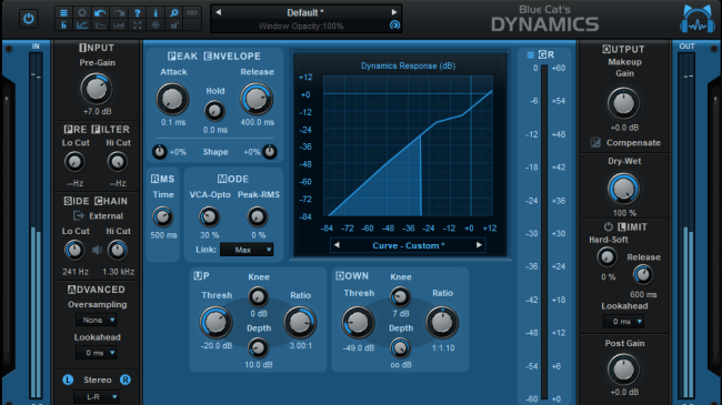 Blue Cat Audio Virtual Processors Blue Cat Dynamics Dynamics Processor – Professional Audio Software & Plugin