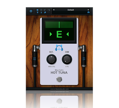 Blue Cat Audio Virtual Processors Blue Cat Hot Tuna Universal Tuner Plug-In