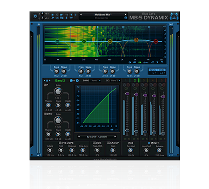 Blue Cat Audio Virtual Processors Blue Cat MB-5 Dynamix Multi-band Dynamics Processor – Professional Audio Software & Plugin