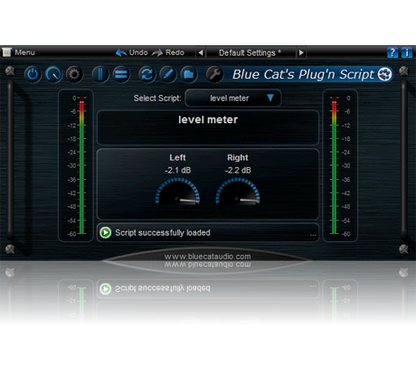 Blue Cat Audio Virtual Processors Blue Cat PlugNScript Scripting Plugin