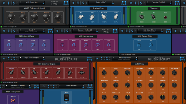 Blue Cat Audio Virtual Processors Blue Cat PlugNScript Scripting Plugin