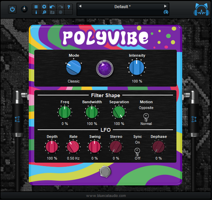 Blue Cat Audio Virtual Processors Blue Cat PolyVibe: Chorus/Vibrato Plugin