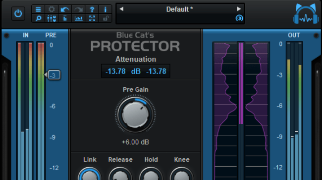 Blue Cat Audio Virtual Processors Blue Cat Protector Limiter