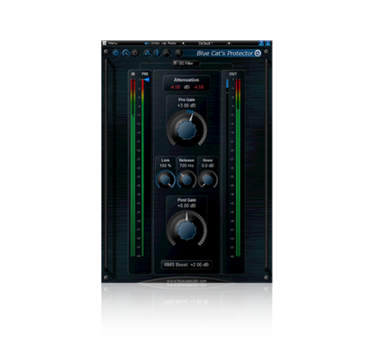 Blue Cat Audio Virtual Processors Blue Cat Protector Limiter – Professional Audio Software & Plugin