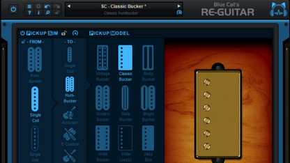 Blue Cat Audio Virtual Processors Blue Cat Re-Guitar Guitar Amp Simulator