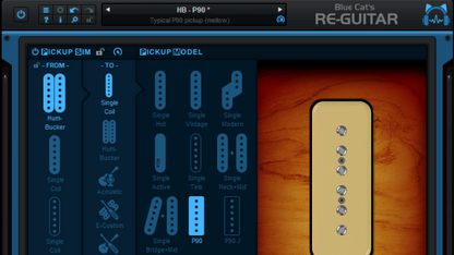 Blue Cat Audio Virtual Processors Blue Cat Re-Guitar Guitar Amp Simulator – Professional Audio Software & Plugin