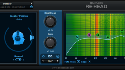 Blue Cat Audio Virtual Processors Blue Cat Re-Head Amp Simulator