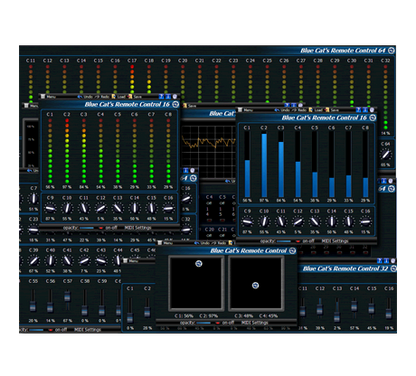 Blue Cat Audio Virtual Processors Blue Cat Remote Control MIDI Controller
