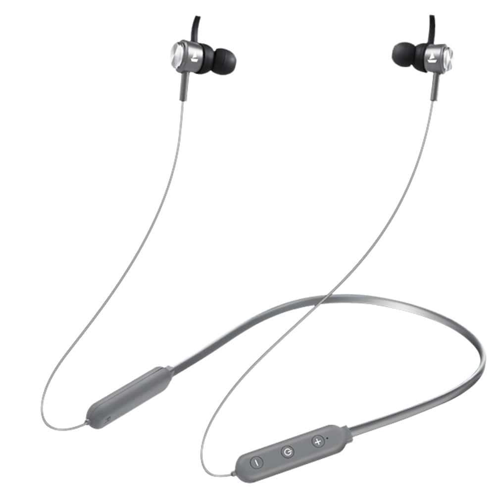 boat in-ear neckband headphones boat rockerz 275 v2 in ear neckband wireless bluetooth headphone   #color_grey