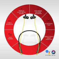 boAt In-Ear Neckband Headphones boAt Rockerz 335 In-Ear Neckband Headphone