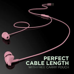 boAt In-Ear Wired Headphones boAt BassHeads 110 In Ear Wired Headphone With Mic