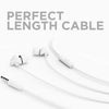 boAt In-Ear Wired Headphones boAt BassHeads 110 In Ear Wired Headphone With Mic