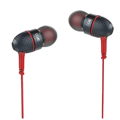 boAt In-Ear Wired Headphones boAt BassHeads 228 In Ear Wired Headphone With Mic