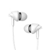 boAt In-Ear Wired Headphones White boAt BassHeads 110 In Ear Wired Headphone With Mic