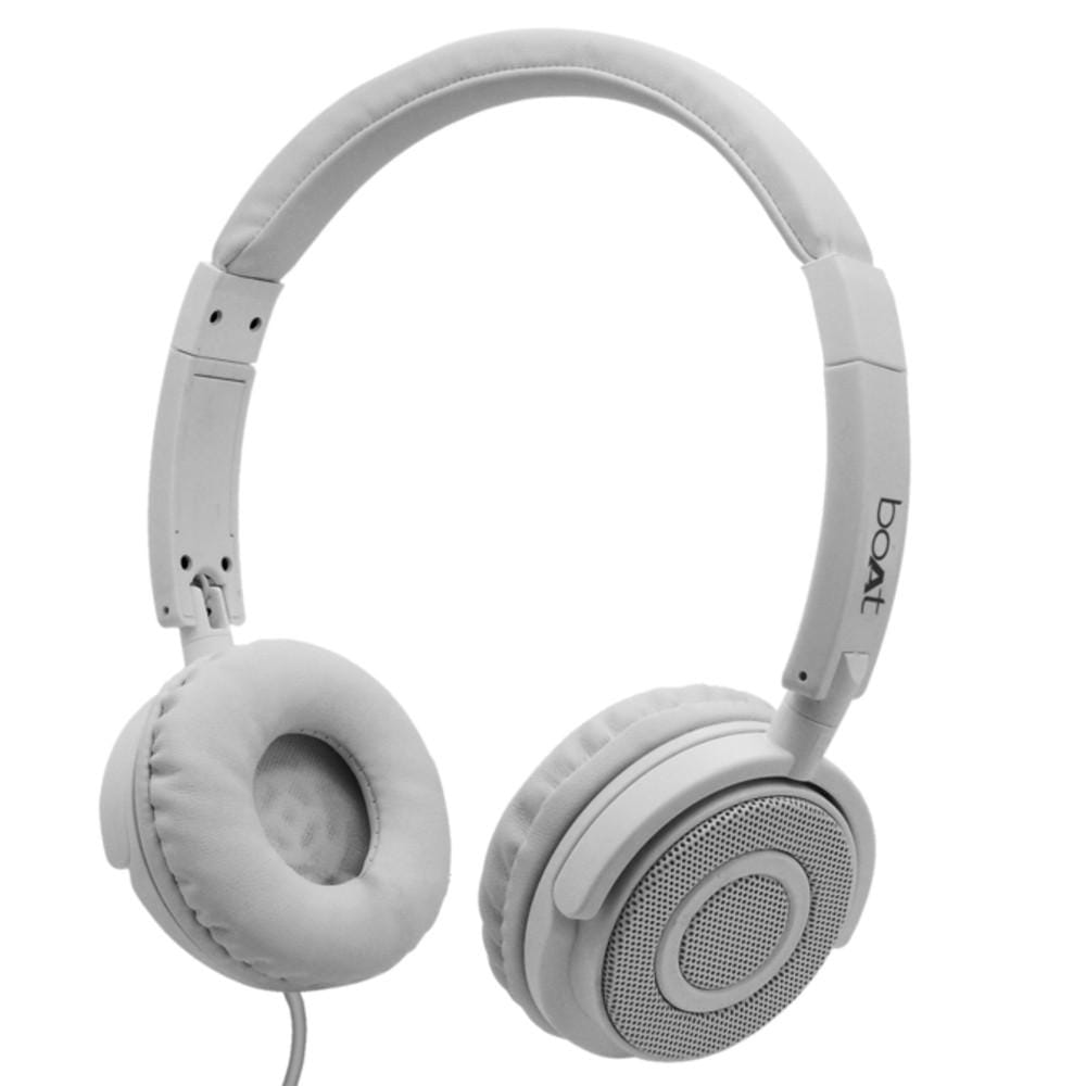 boAt On-Ear Wired Headphones boAt BassHeads 900 On Ear Wired Headphone
