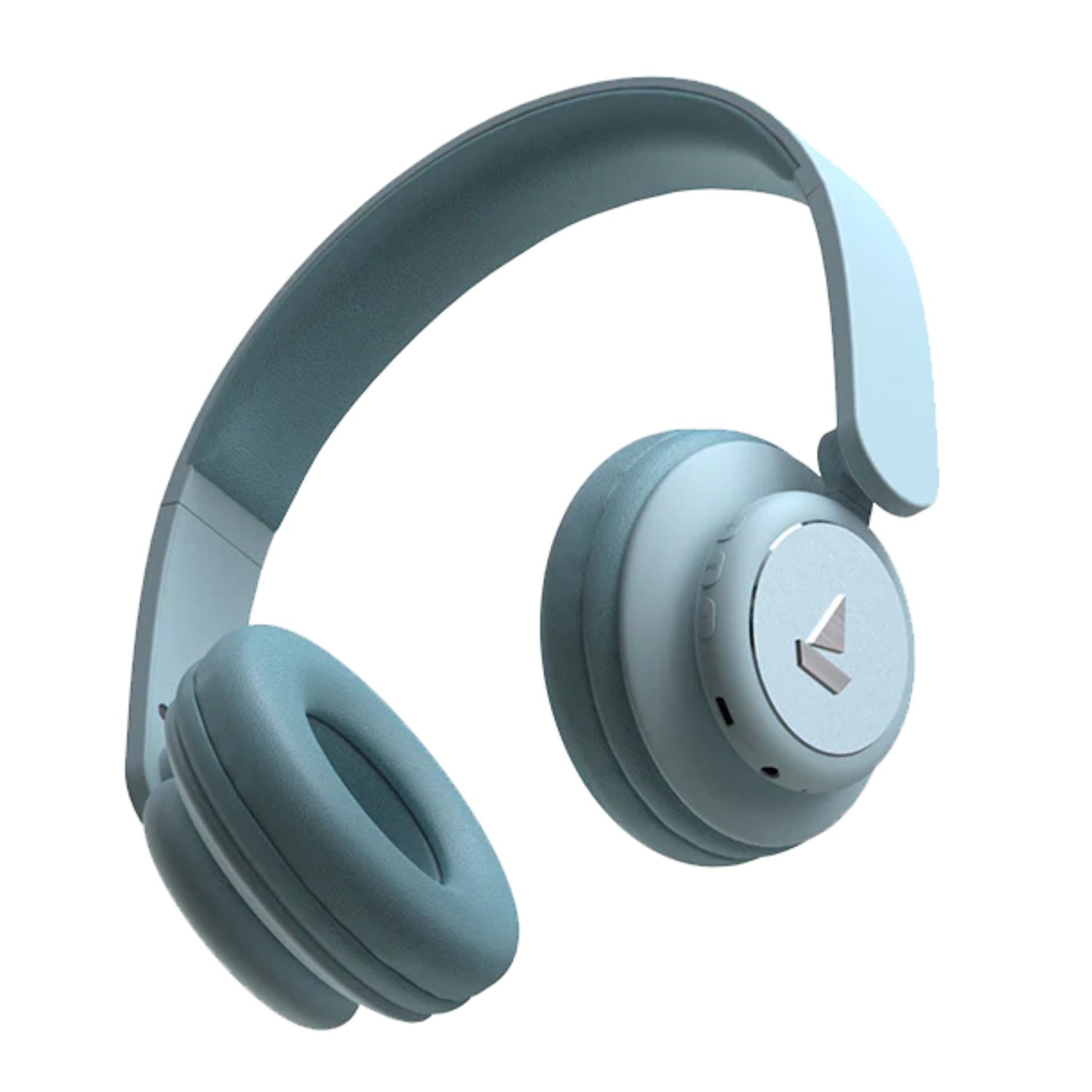 boAt On-Ear Wireless Headphones Aqua Blue boAt Rockerz 450 On Ear Wireless Bluetooth Headphone #color_aqua-blue