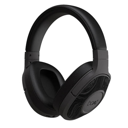 boAt On-Ear Wireless Headphones Black boAt Rockerz 550 On-Ear Wireless Headphones Headphones