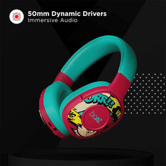 boAt On-Ear Wireless Headphones boAt Rockerz 550 On-Ear Wireless Headphones Headphones